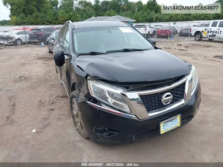 2014 Nissan Pathfinder Platinum VIN: 5N1AR2MM1EC654977 Lot: 40450067