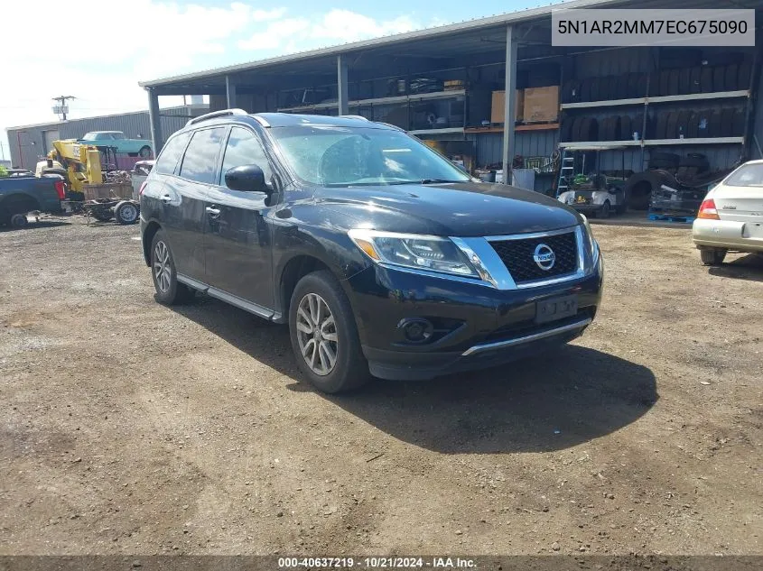 5N1AR2MM7EC675090 2014 Nissan Pathfinder Platinum/S/Sl/Sv