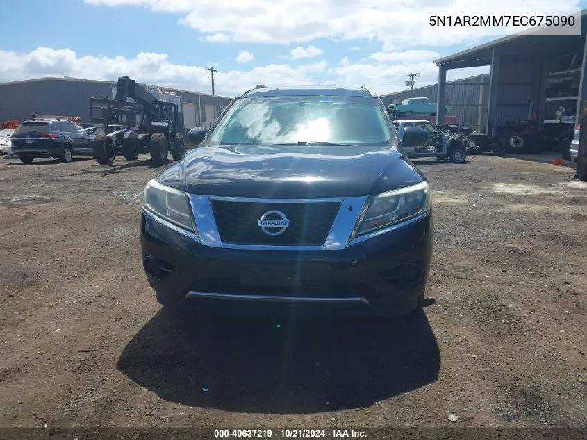 5N1AR2MM7EC675090 2014 Nissan Pathfinder Platinum/S/Sl/Sv