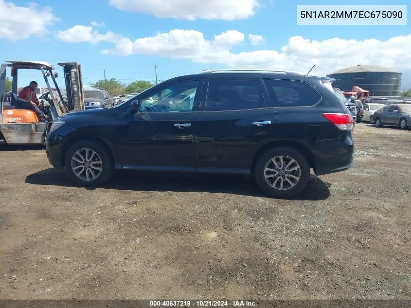 5N1AR2MM7EC675090 2014 Nissan Pathfinder Platinum/S/Sl/Sv