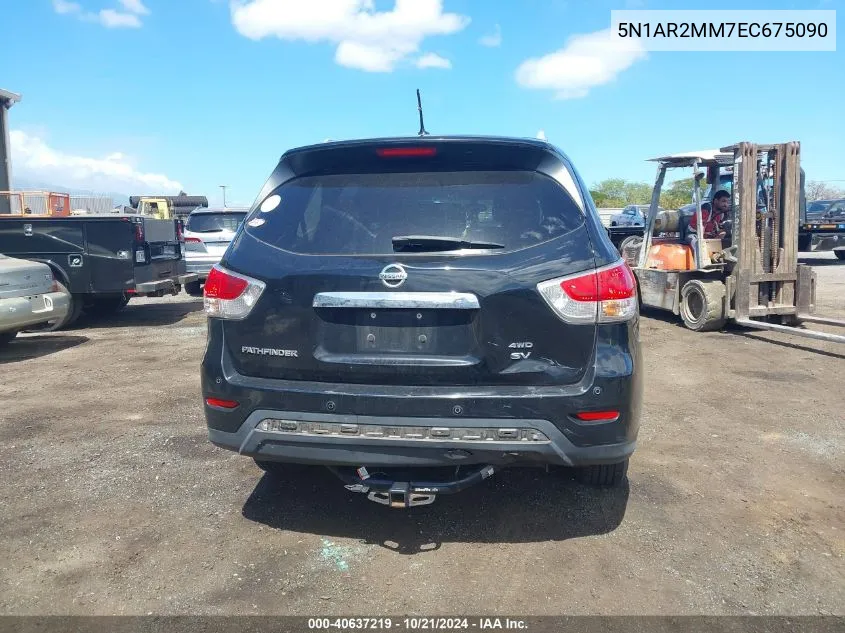 5N1AR2MM7EC675090 2014 Nissan Pathfinder Platinum/S/Sl/Sv