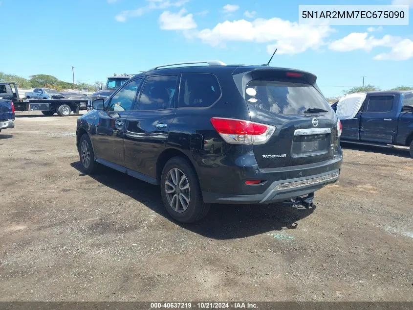 5N1AR2MM7EC675090 2014 Nissan Pathfinder Platinum/S/Sl/Sv