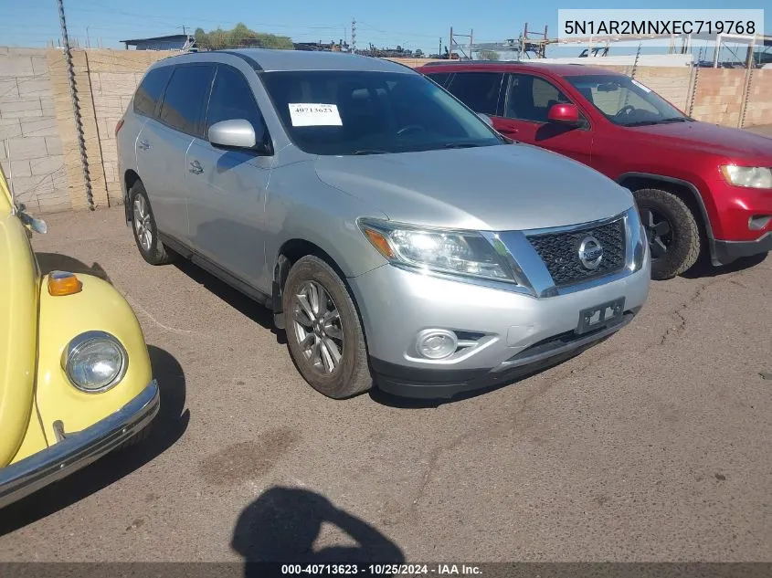 2014 Nissan Pathfinder S VIN: 5N1AR2MNXEC719768 Lot: 40713623