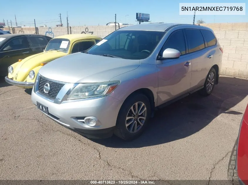 5N1AR2MNXEC719768 2014 Nissan Pathfinder S