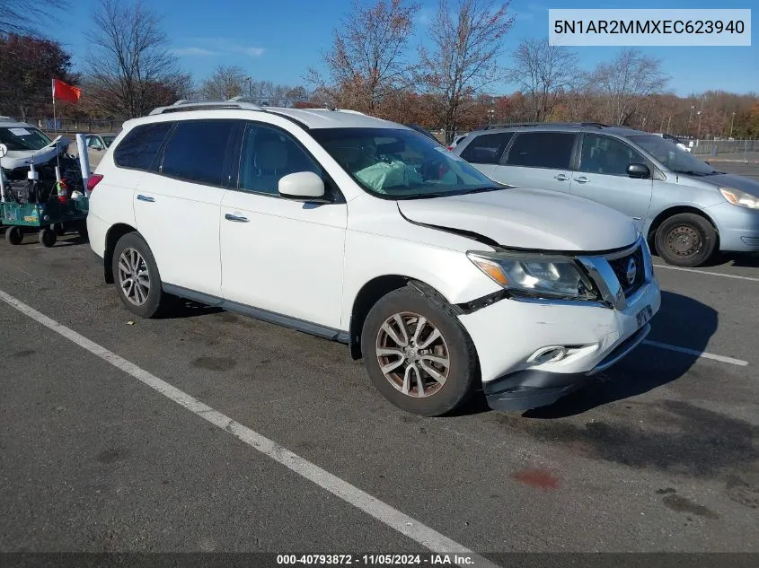 2014 Nissan Pathfinder Sv VIN: 5N1AR2MMXEC623940 Lot: 40793872