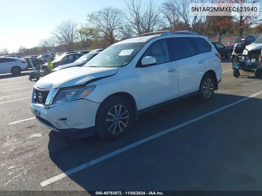 2014 Nissan Pathfinder Sv VIN: 5N1AR2MMXEC623940 Lot: 40793872