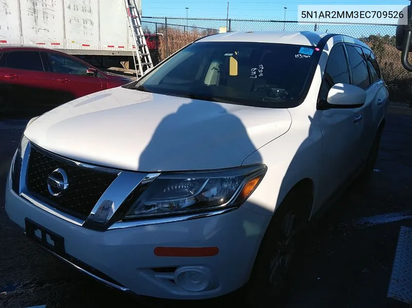 2014 Nissan Pathfinder Platinum/S/Sl/Sv VIN: 5N1AR2MM3EC709526 Lot: 40850152