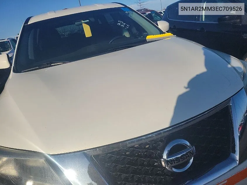 2014 Nissan Pathfinder Platinum/S/Sl/Sv VIN: 5N1AR2MM3EC709526 Lot: 40893989