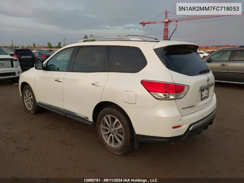 2015 Nissan Pathfinder VIN: 5N1AR2MM7FC718053 Lot: 12095781