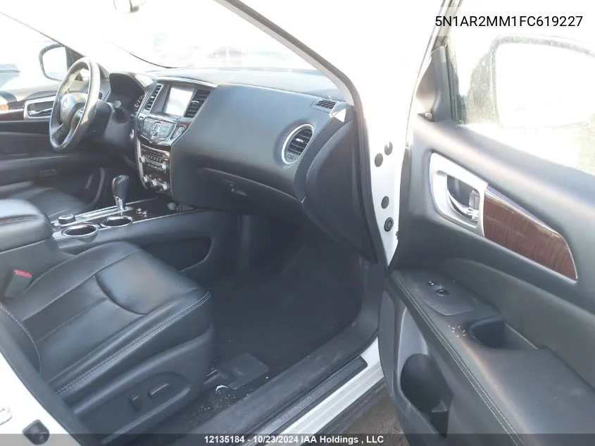 5N1AR2MM1FC619227 2015 Nissan Pathfinder