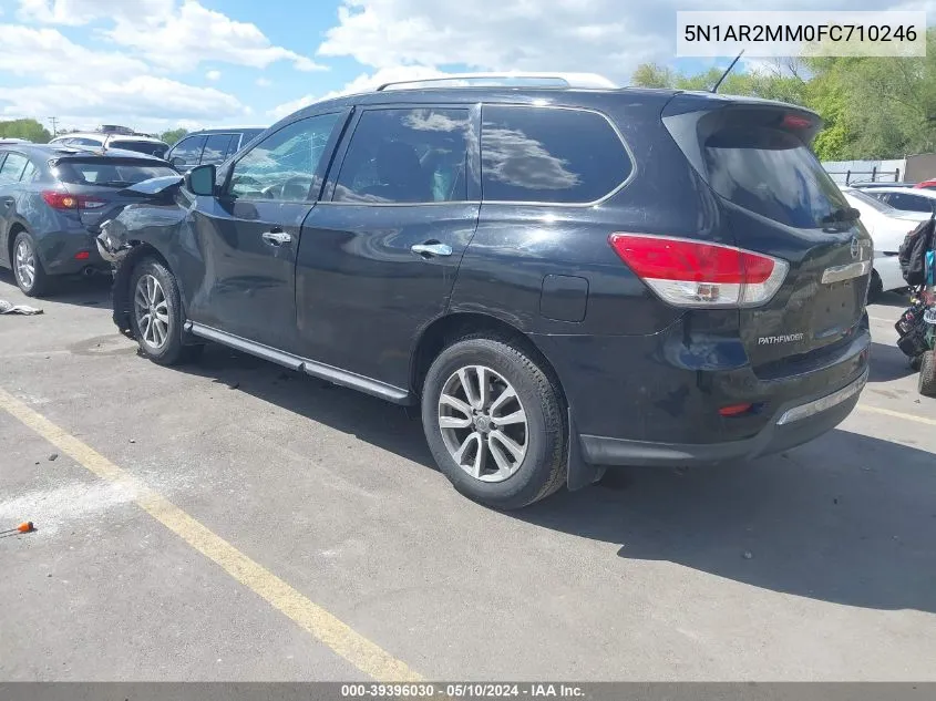 5N1AR2MM0FC710246 2015 Nissan Pathfinder Sv