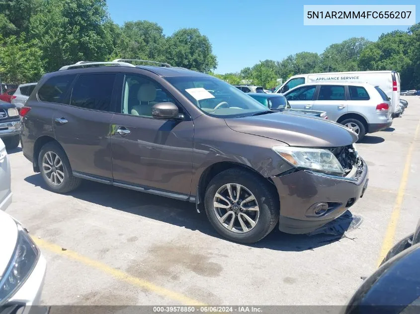 2015 Nissan Pathfinder S VIN: 5N1AR2MM4FC656207 Lot: 39578850