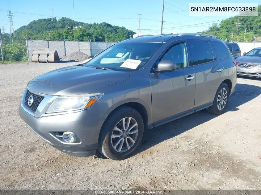 2015 Nissan Pathfinder Platinum/S/Sl/Sv VIN: 5N1AR2MM8FC633898 Lot: 39580345