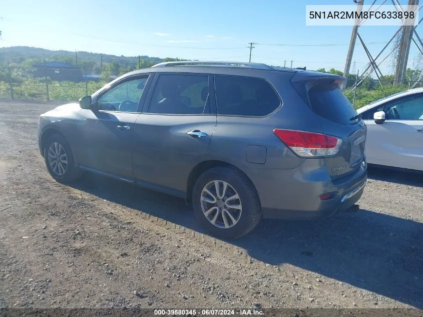 5N1AR2MM8FC633898 2015 Nissan Pathfinder Platinum/S/Sl/Sv