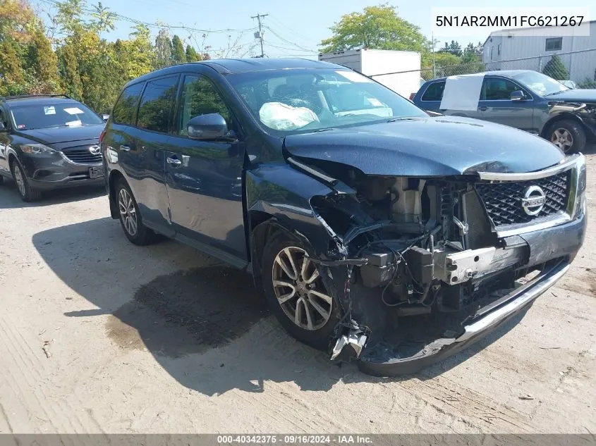 2015 Nissan Pathfinder S VIN: 5N1AR2MM1FC621267 Lot: 40342375