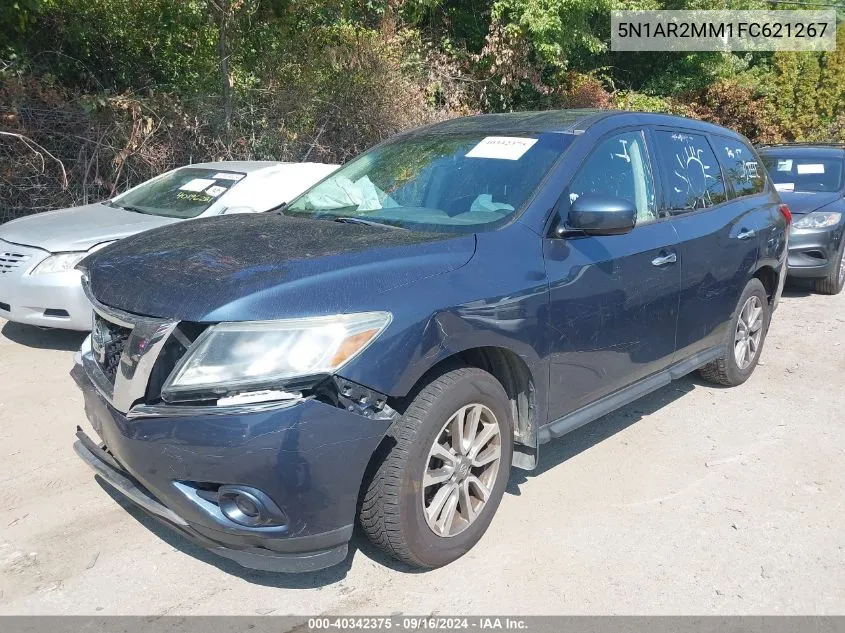 5N1AR2MM1FC621267 2015 Nissan Pathfinder S