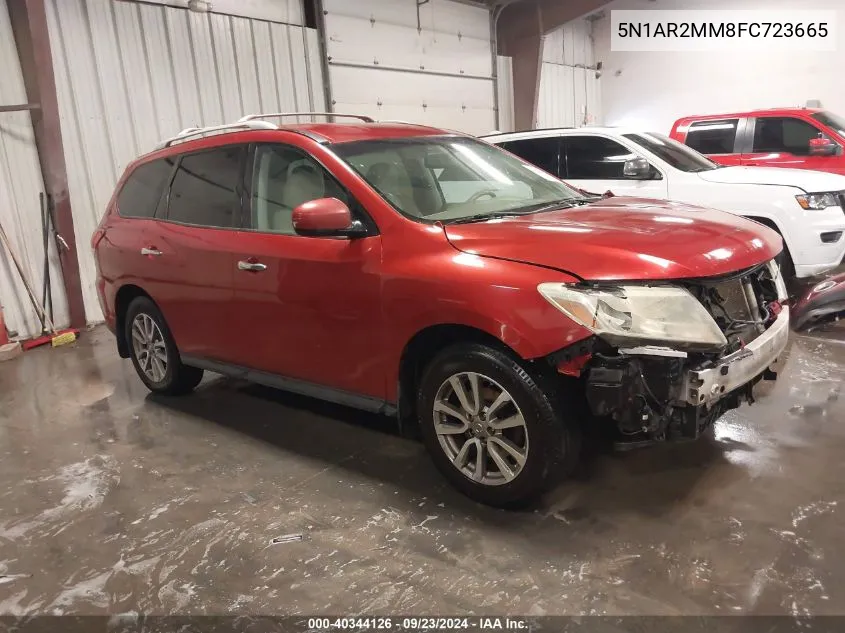 5N1AR2MM8FC723665 2015 Nissan Pathfinder Sv