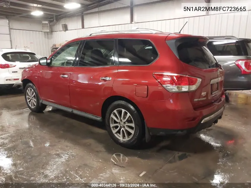 5N1AR2MM8FC723665 2015 Nissan Pathfinder Sv