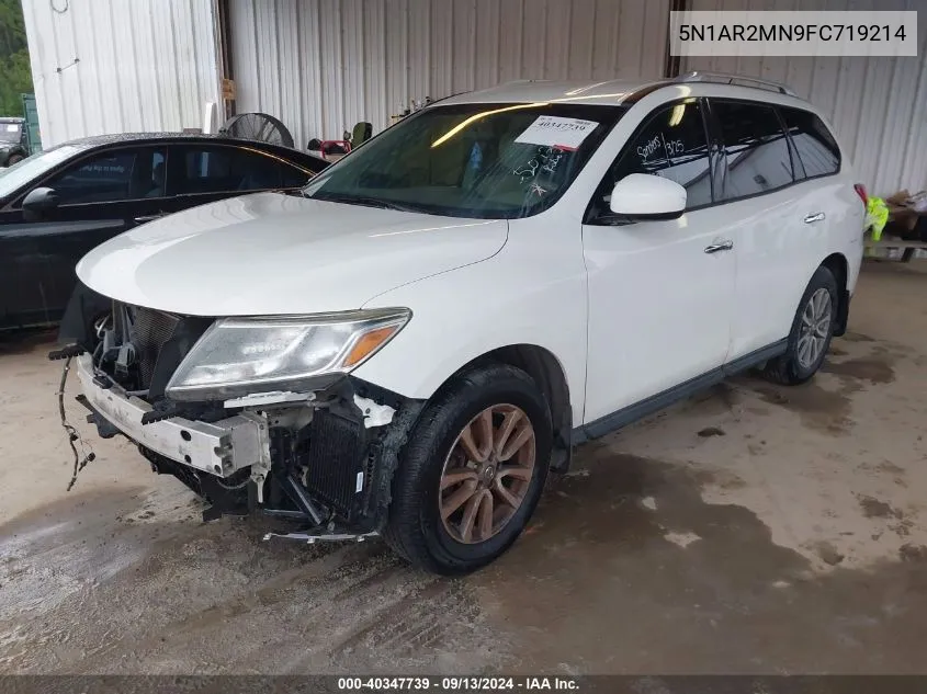 2015 Nissan Pathfinder S VIN: 5N1AR2MN9FC719214 Lot: 40347739