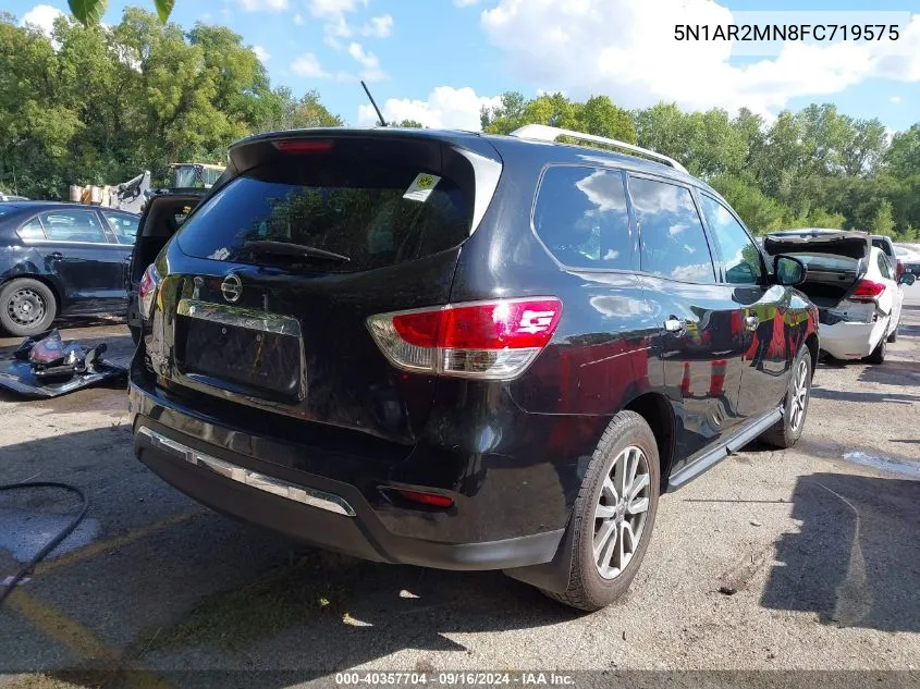 2015 Nissan Pathfinder S VIN: 5N1AR2MN8FC719575 Lot: 40357704