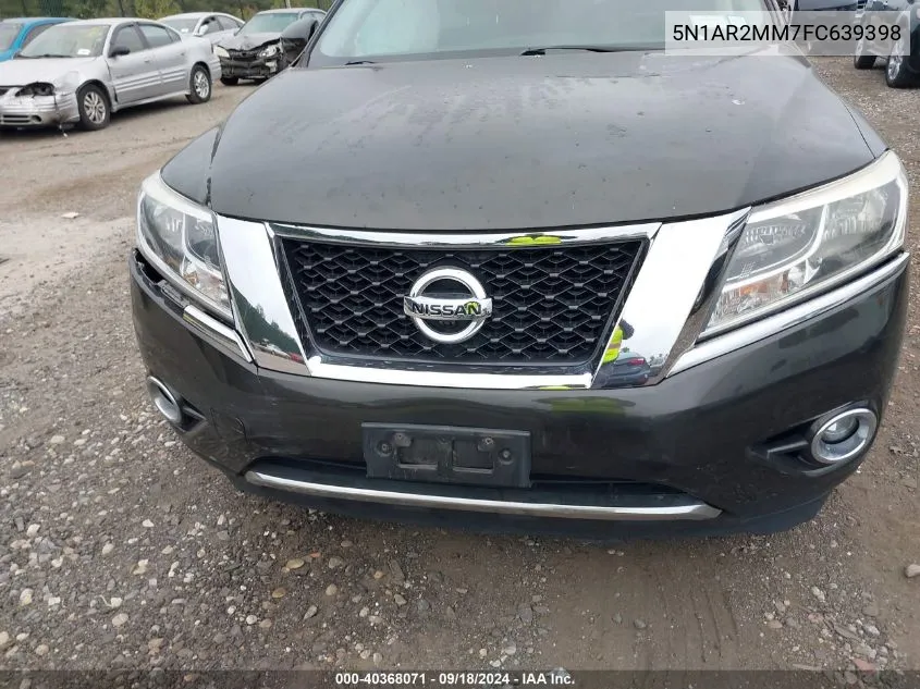 5N1AR2MM7FC639398 2015 Nissan Pathfinder S/Sv/Sl/Platinum