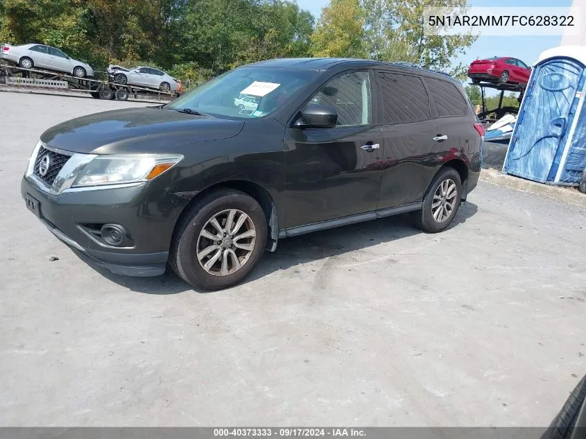 5N1AR2MM7FC628322 2015 Nissan Pathfinder S