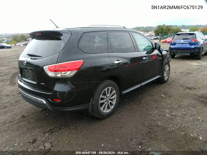 5N1AR2MM6FC675129 2015 Nissan Pathfinder S