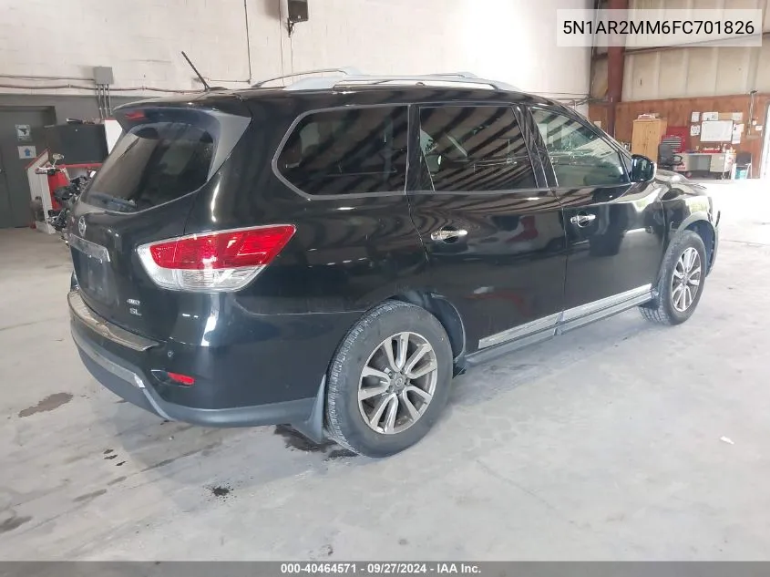 5N1AR2MM6FC701826 2015 Nissan Pathfinder Sl