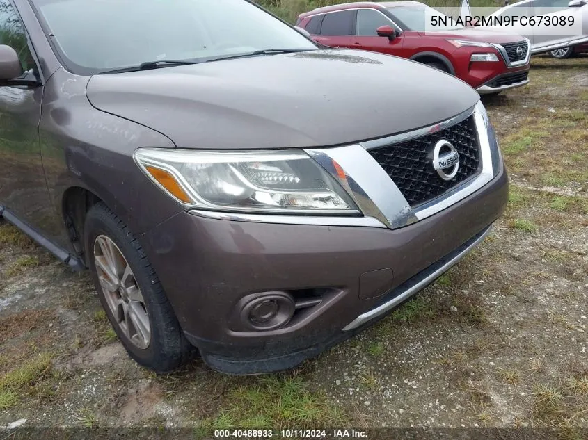 2015 Nissan Pathfinder S VIN: 5N1AR2MN9FC673089 Lot: 40488933