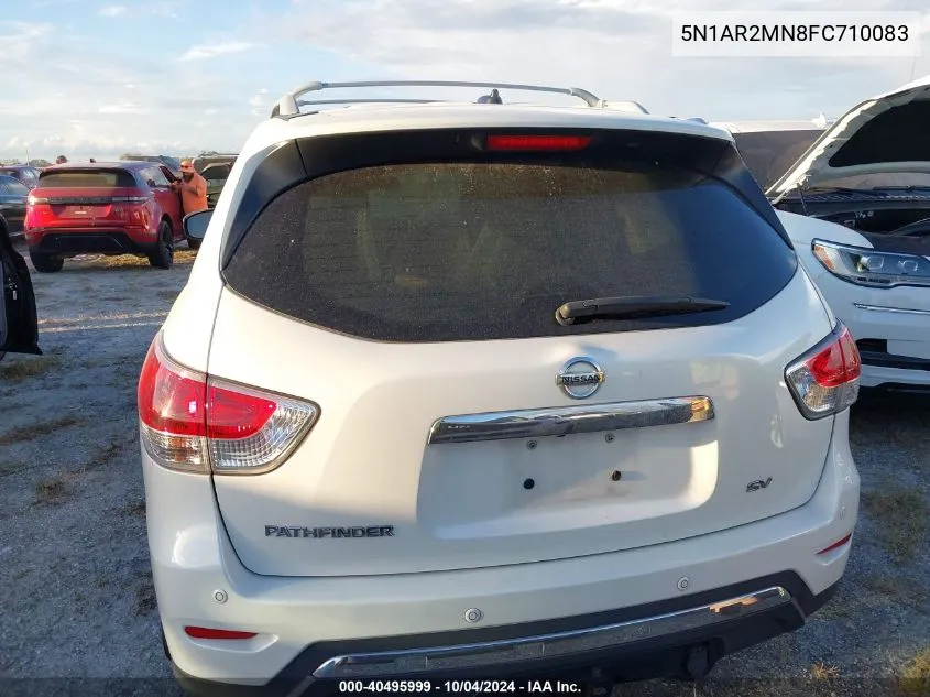 5N1AR2MN8FC710083 2015 Nissan Pathfinder Sv