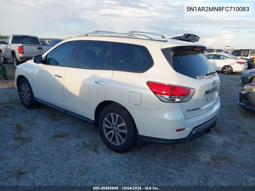 5N1AR2MN8FC710083 2015 Nissan Pathfinder Sv