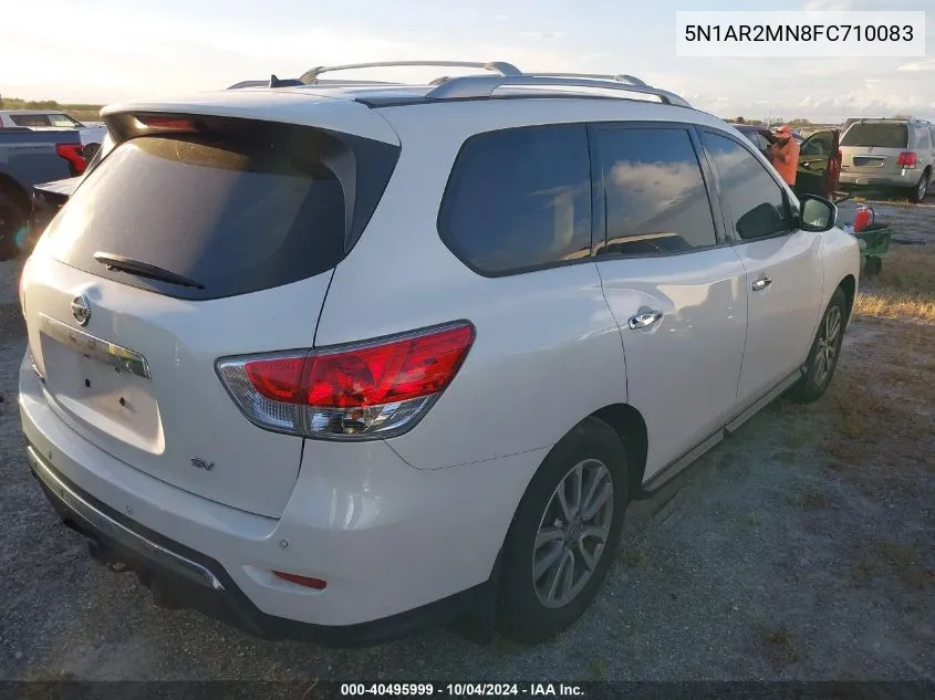 5N1AR2MN8FC710083 2015 Nissan Pathfinder Sv