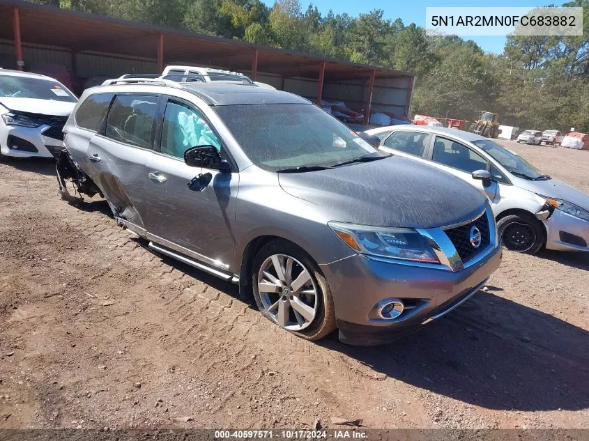 2015 Nissan Pathfinder Platinum VIN: 5N1AR2MN0FC683882 Lot: 40597571