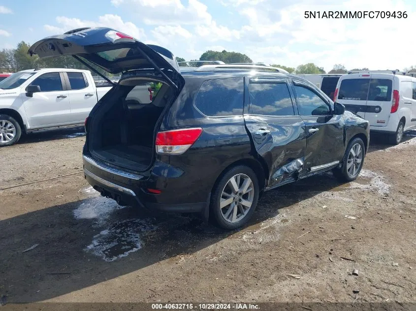 2015 Nissan Pathfinder Platinum VIN: 5N1AR2MM0FC709436 Lot: 40632715