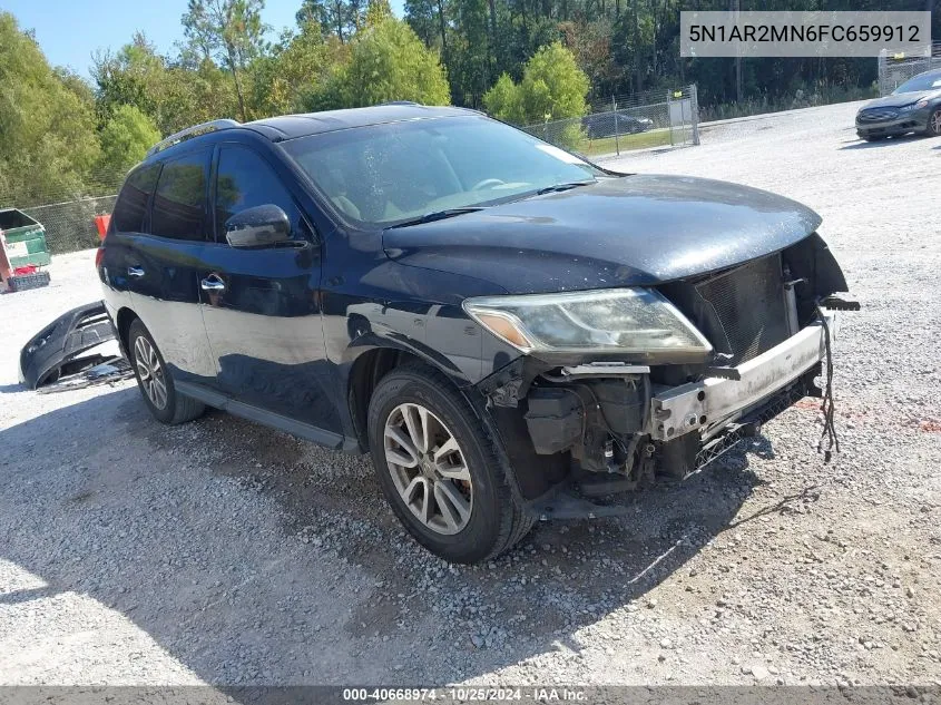 2015 Nissan Pathfinder S VIN: 5N1AR2MN6FC659912 Lot: 40668974