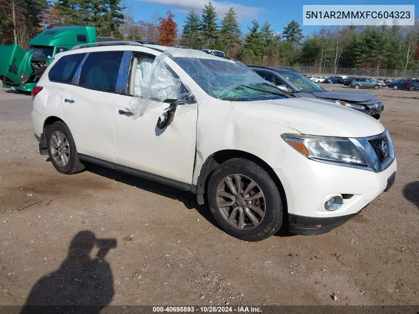 5N1AR2MMXFC604323 2015 Nissan Pathfinder Sv