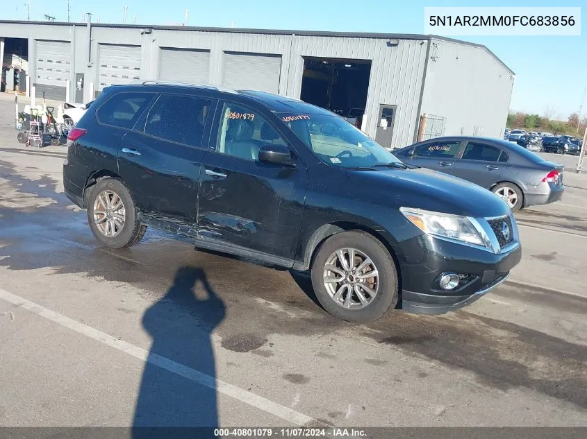 2015 Nissan Pathfinder Platinum/S/Sl/Sv VIN: 5N1AR2MM0FC683856 Lot: 40801079