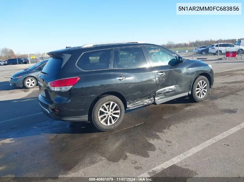 2015 Nissan Pathfinder Platinum/S/Sl/Sv VIN: 5N1AR2MM0FC683856 Lot: 40801079