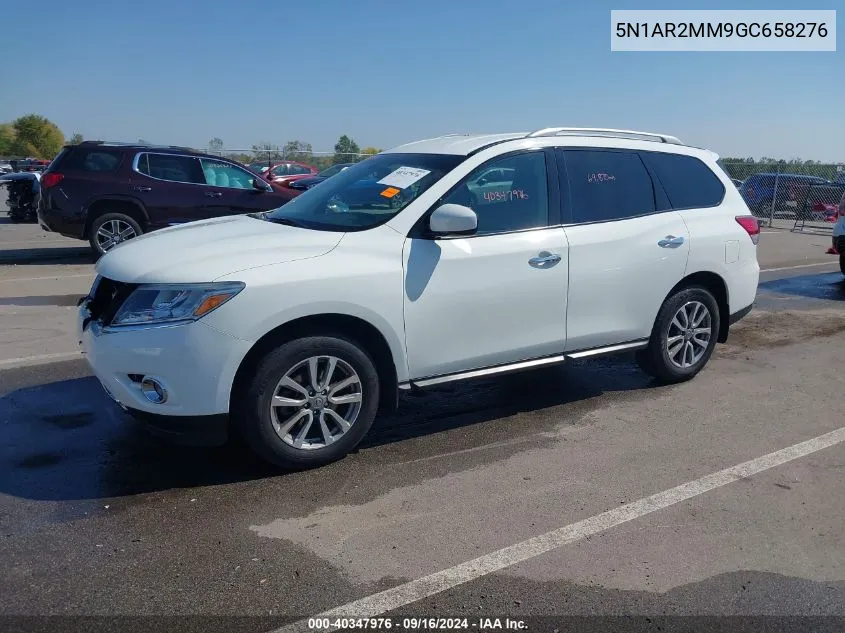 5N1AR2MM9GC658276 2016 Nissan Pathfinder Sv