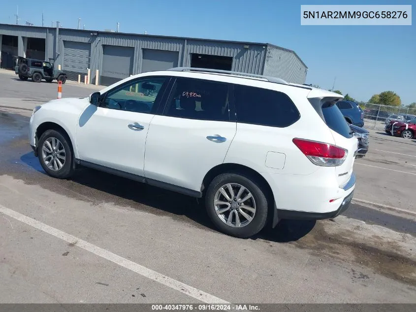 5N1AR2MM9GC658276 2016 Nissan Pathfinder Sv