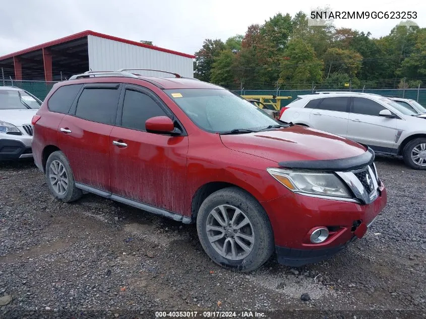 2016 Nissan Pathfinder Platinum/S/Sl/Sv VIN: 5N1AR2MM9GC623253 Lot: 40353017