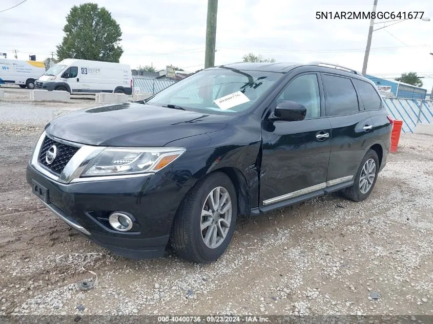 2016 Nissan Pathfinder Platinum/S/Sl/Sv VIN: 5N1AR2MM8GC641677 Lot: 40400736