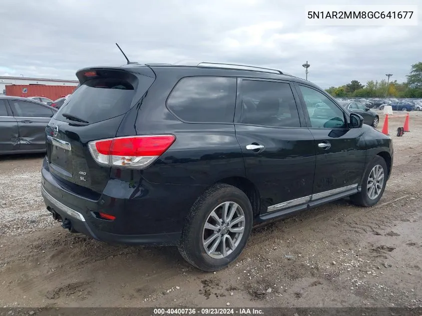 2016 Nissan Pathfinder Platinum/S/Sl/Sv VIN: 5N1AR2MM8GC641677 Lot: 40400736