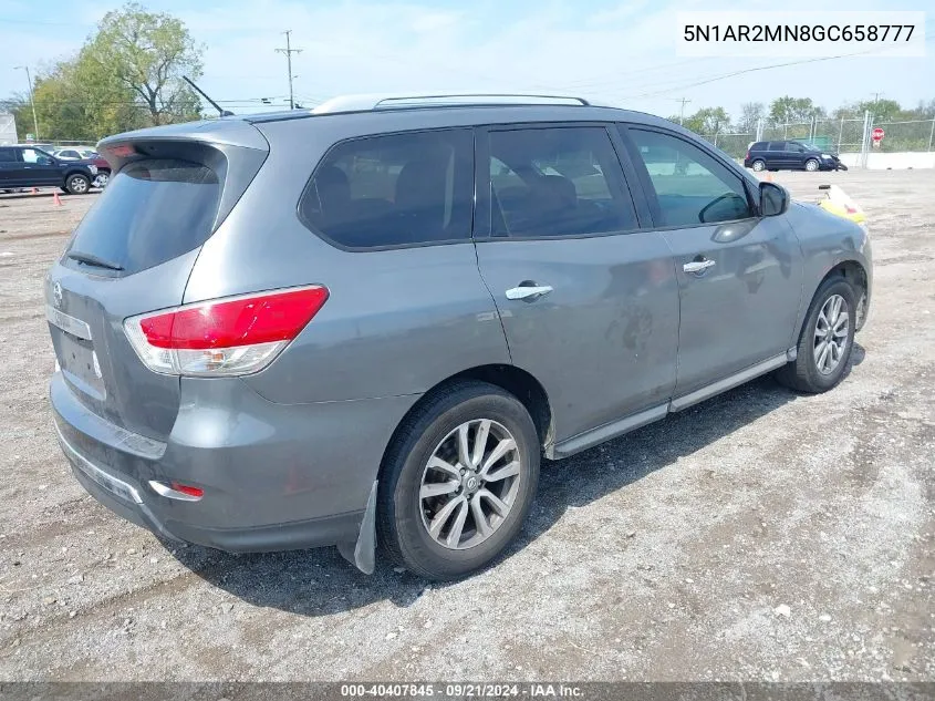 5N1AR2MN8GC658777 2016 Nissan Pathfinder S