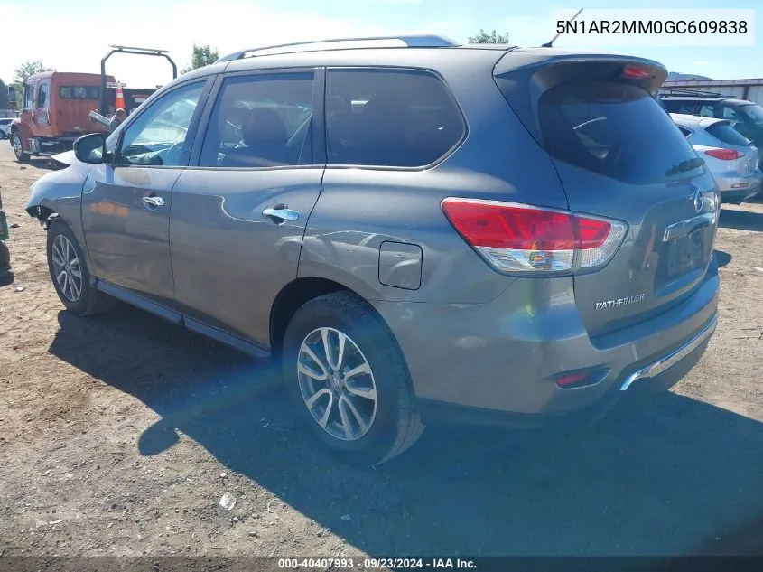 5N1AR2MM0GC609838 2016 Nissan Pathfinder Platinum/S/Sl/Sv