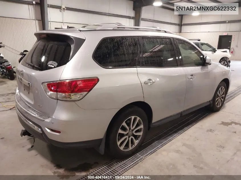 5N1AR2MNXGC622332 2016 Nissan Pathfinder S/Sv/Sl/Platinum