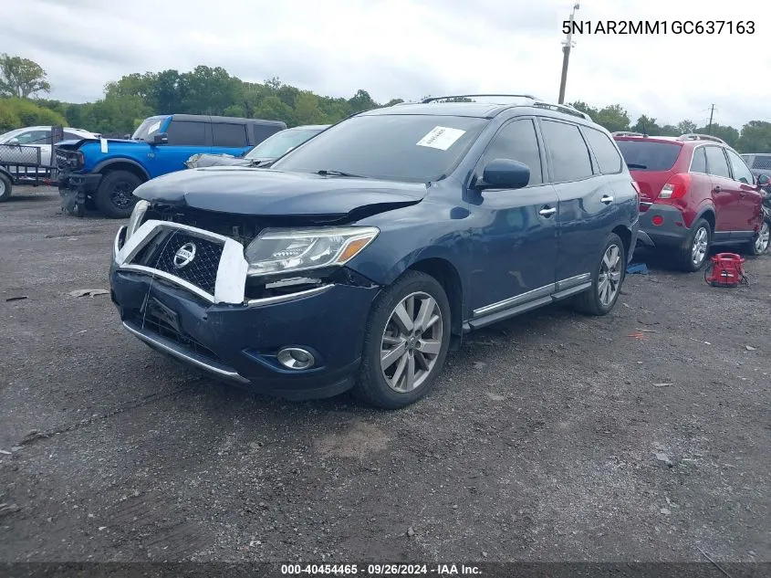 5N1AR2MM1GC637163 2016 Nissan Pathfinder Platinum