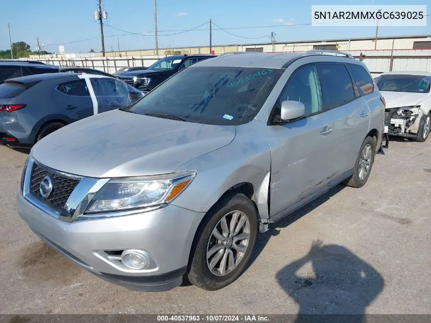 2016 Nissan Pathfinder Platinum/S/Sl/Sv VIN: 5N1AR2MMXGC639025 Lot: 40537963