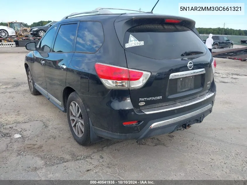 5N1AR2MM3GC661321 2016 Nissan Pathfinder Sl