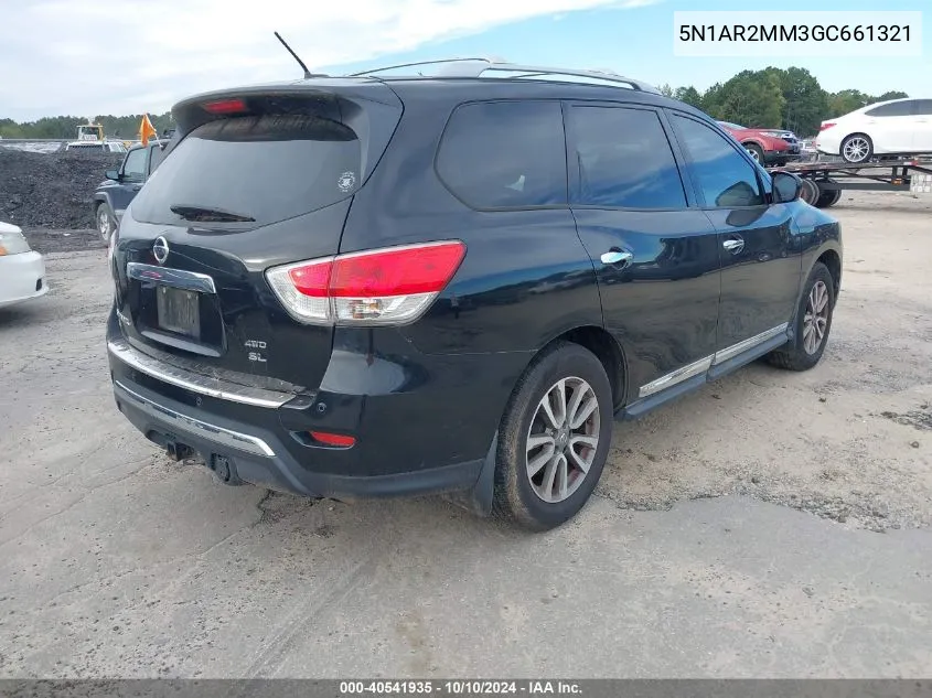 5N1AR2MM3GC661321 2016 Nissan Pathfinder Sl